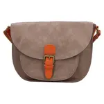 Dámska crossbody kabelka Flora & Co Debbi - šedá-hnedá