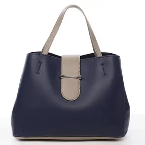 Dámská kabelka do ruky tmavě modrá - DIANA & CO Edilla