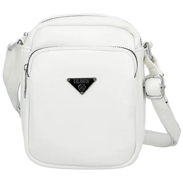 Dámská crossbody kabelka bílá - Firenze Willa