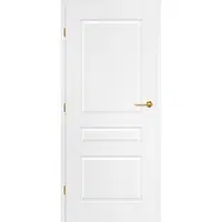 Bílé interiérové dveře Nemézie 6 (UV Lak) - Výška 210 cm
