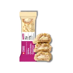 MAXI NUTRITION Creamy core protein bar white kokos v čokoládě 45 g