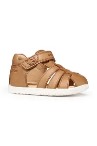 Geox sandály dětské kožené SANDAL MACCHIA
