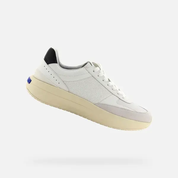 Bílé pánské tenisky Geox GXRN-01