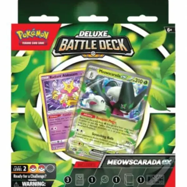 Pokémon Meowscarada ex Deluxe Battle Deck