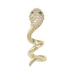 Brass Micro Pave Cubic Zirconia Pendants