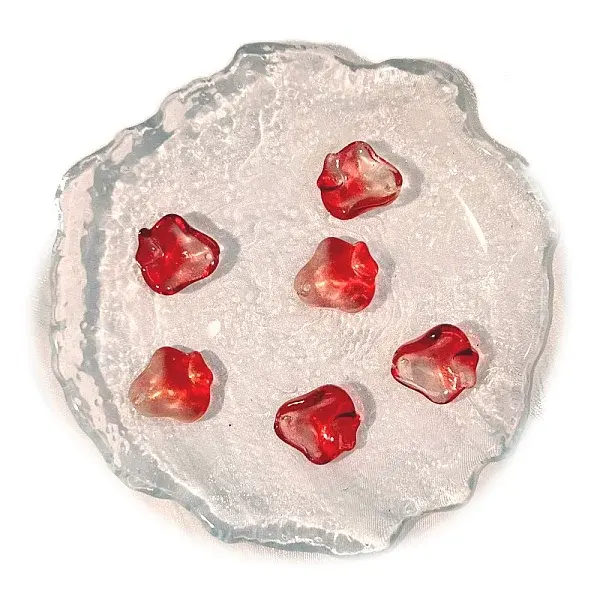 Transparent Handmade Lampwork Charms