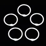 Spray Painted Iron Split Key Rings