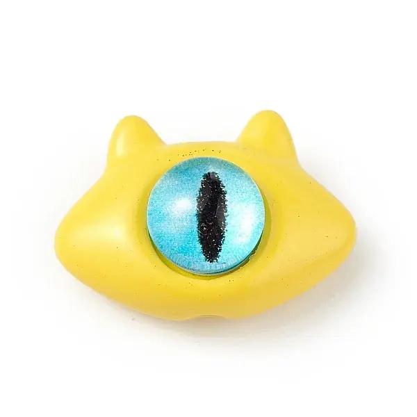 Spray Painted Alloy Beads