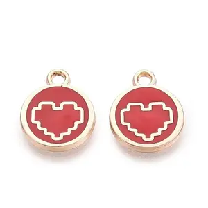 Alloy Enamel Pendants