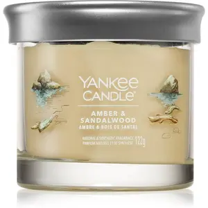 Yankee Candle Amber & Sandalwood vonná svíčka 122 g