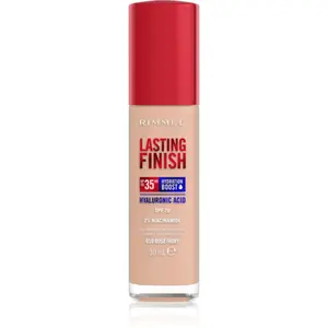 Rimmel Lasting Finish 35H Hydration Boost hydratační make-up SPF 20 odstín 010 Rose Ivory 30 ml