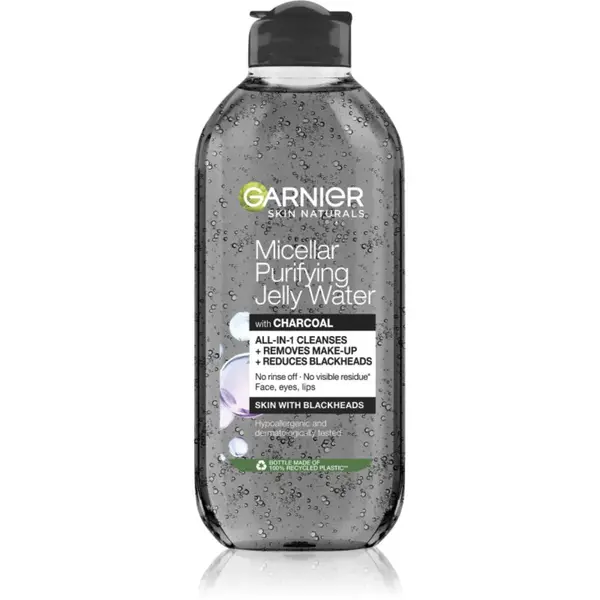 Garnier Pure Active gelová micelálrní voda s aktivním uhlím 400 ml