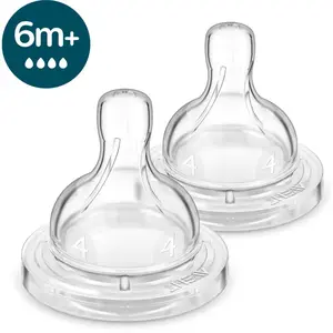 Philips Avent Anti-colic SCY764/02 savička na láhev anti-colic 6 m+ Fast Flow 2 ks