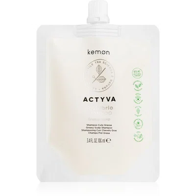 Kemon Actyva Equilibrio hloubkově čisticí šampon pro mastnou pokožku hlavy 100 ml