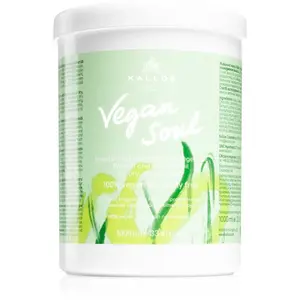 Kallos Vegan Soul Nourishing výživná maska pro suché, namáhané vlasy 1000 ml