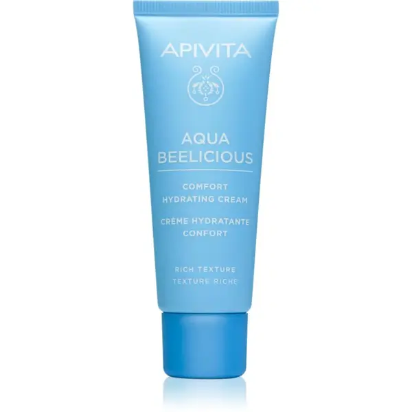 Apivita Aqua Beelicious Comfort Hydrating Cream Rich vyživující pleťový krém na den i noc hydratační 40 ml