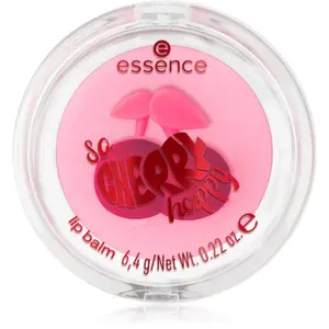 essence SO CHERRY happy balzám na rty odstín 01 Cheeky Cherry 6.4 g