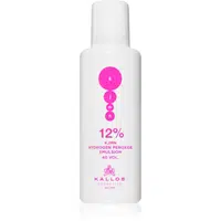 Kallos KJMN Professional Hydrogen Peroxide aktivační emulze 12 % 40 vol. pro profesionální použití 100 ml