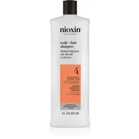 Nioxin System 4 Scalp + Hair Shampoo jemný šampon pro barvené a poškozené vlasy 1000 ml