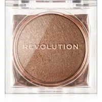 Makeup Revolution Beam Bright kompaktní pudrový rozjasňovač odstín Bronze Baddie 2,45 g