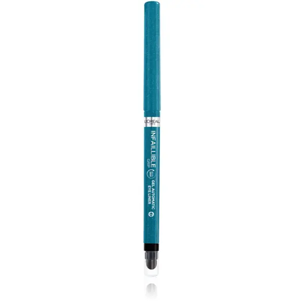 L’Oréal Paris Infaillible Grip 36h Gel Automatic Liner gelová tužka na oči s aplikátorem odstín 07 Turquoise Faux Fur 0.4 g