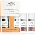 Apis Natural Cosmetics Exfoliation Home Care sada pro intenzivní obnovení a vypnutí pleti 2x15 ml