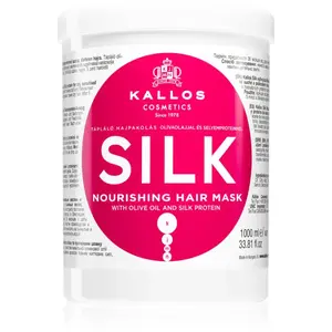 Kallos KJMN Professional Silk maska pro suché a zcitlivělé vlasy 1000 ml