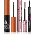 MAYBELLINE NEW YORK Make-Up Set set za zvýhodněnou cenu na oči a obočí Medium Brown