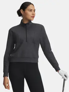 Dámská mikina Under Armour UA Drive Midlayer Pullover-BLK - Dámské