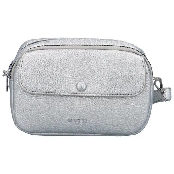 Dámska crossbody kabelka strieborná - MaxFly Thyrax