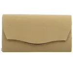 Dámska listová kabelka zlatá - Michelle Moon Beata