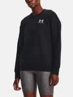 Čierna mikina Under Armour Essential Fleece Crew