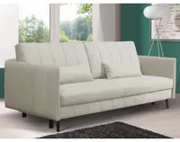 Rozkladacia pohovka Vannes, šedo-béžová látka%