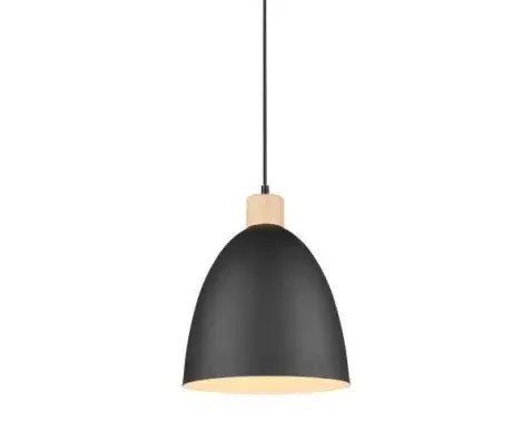 Luster Jagger 25 cm, čierny%