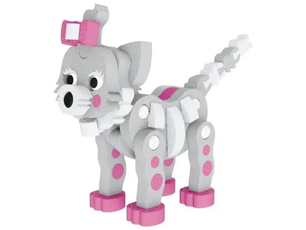 Puzzle 3D kočka 62 dílků