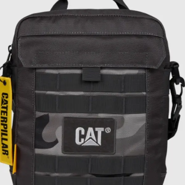 CAT crossbody taška Combat Namib - tmavě šedý maskáč