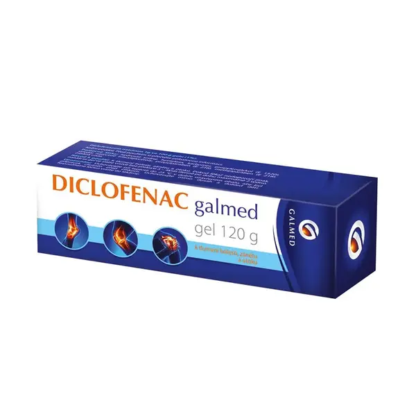 Galmed Diclofenac 10 mg/g gel 120 g