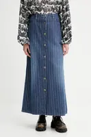 Bavlněná džínová sukně MUNTHE LIVONO