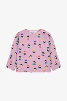 Dětské bavlněné tričko s dlouhým rukávem Bobo Choses Game Pawns