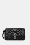 Kožená kabelka ZADIG&VOLTAIRE ROCKY II QUILTED MONOGRAM