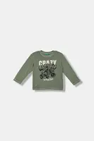 Dětské bavlněné tričko s dlouhým rukávem United Colors of Benetton