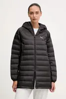 Péřová bunda Puma černá barva, přechodná, 685235