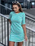 Dress-TW-SK-2092.83P-white-green