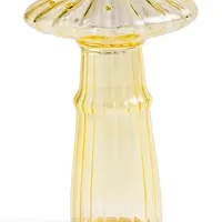 Dekorativní váza &k amsterdam mushroom yellow 14 cm