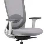 MERCURY Ergonomická kancelářská židle ARTEA šedá, sezení 8 hodin denně