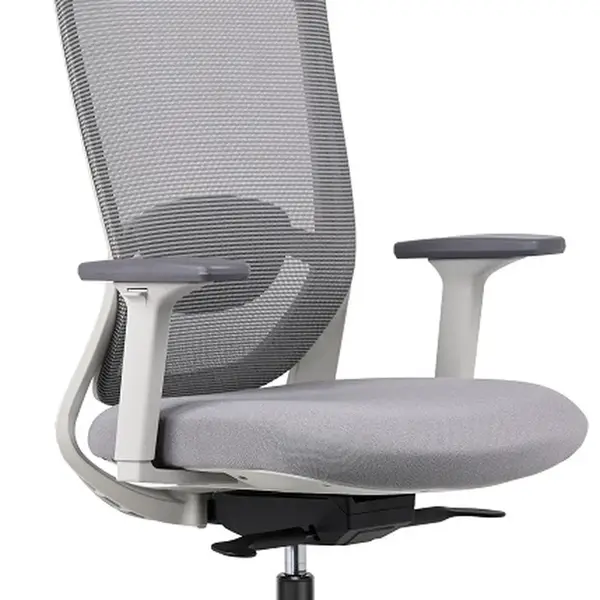 MERCURY Ergonomická kancelářská židle ARTEA šedá, sezení 8 hodin denně