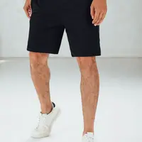 Černé pánské dresové šortky Dstreet