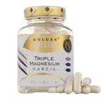 GOLDEN NATURE Exclusive Triple Magnesium - hořčík 100 kapslí
