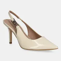Lodičky Guess NASSHA5 béžová barva, FLTNS5 PAF05