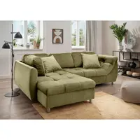 Livetastic ROHOVÁ SEDAČKA, textil, zelená